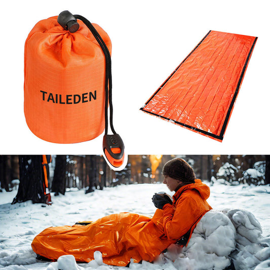 The Emergency Sleeping Bag That Saves Lives — Don’t Get Caught Unprepared